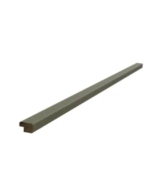 Perfilería de remate Gris Palo