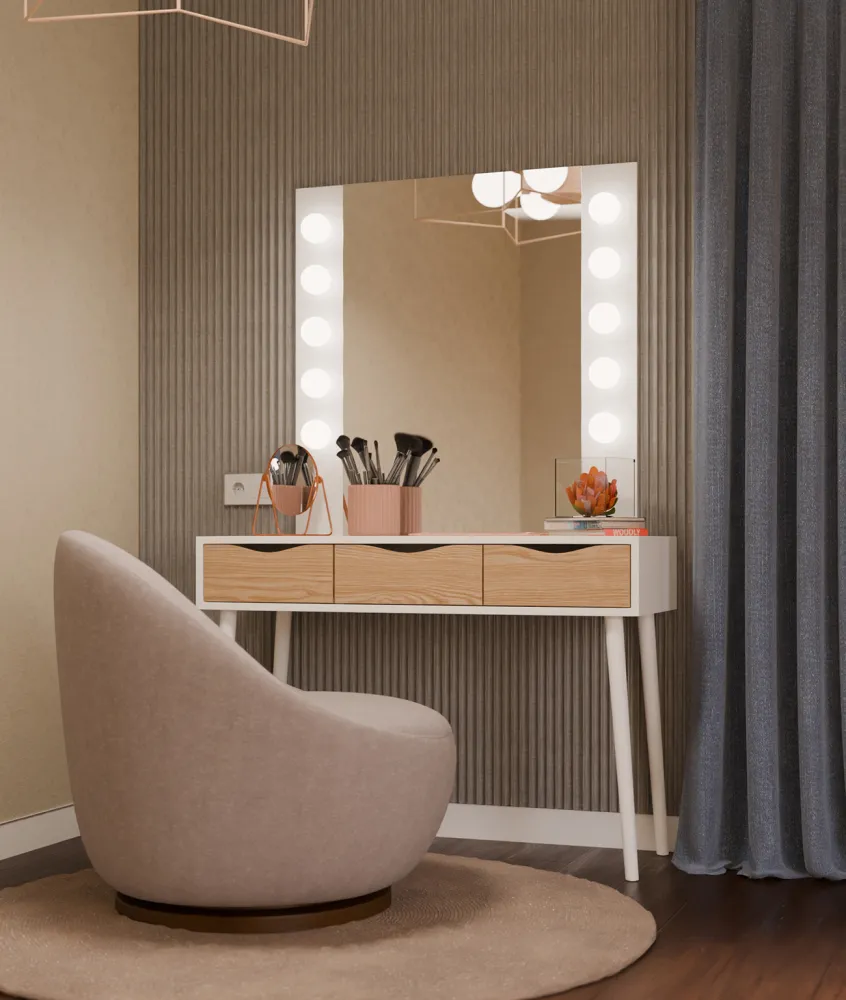 Panel decorativo Wpc Gris Textil